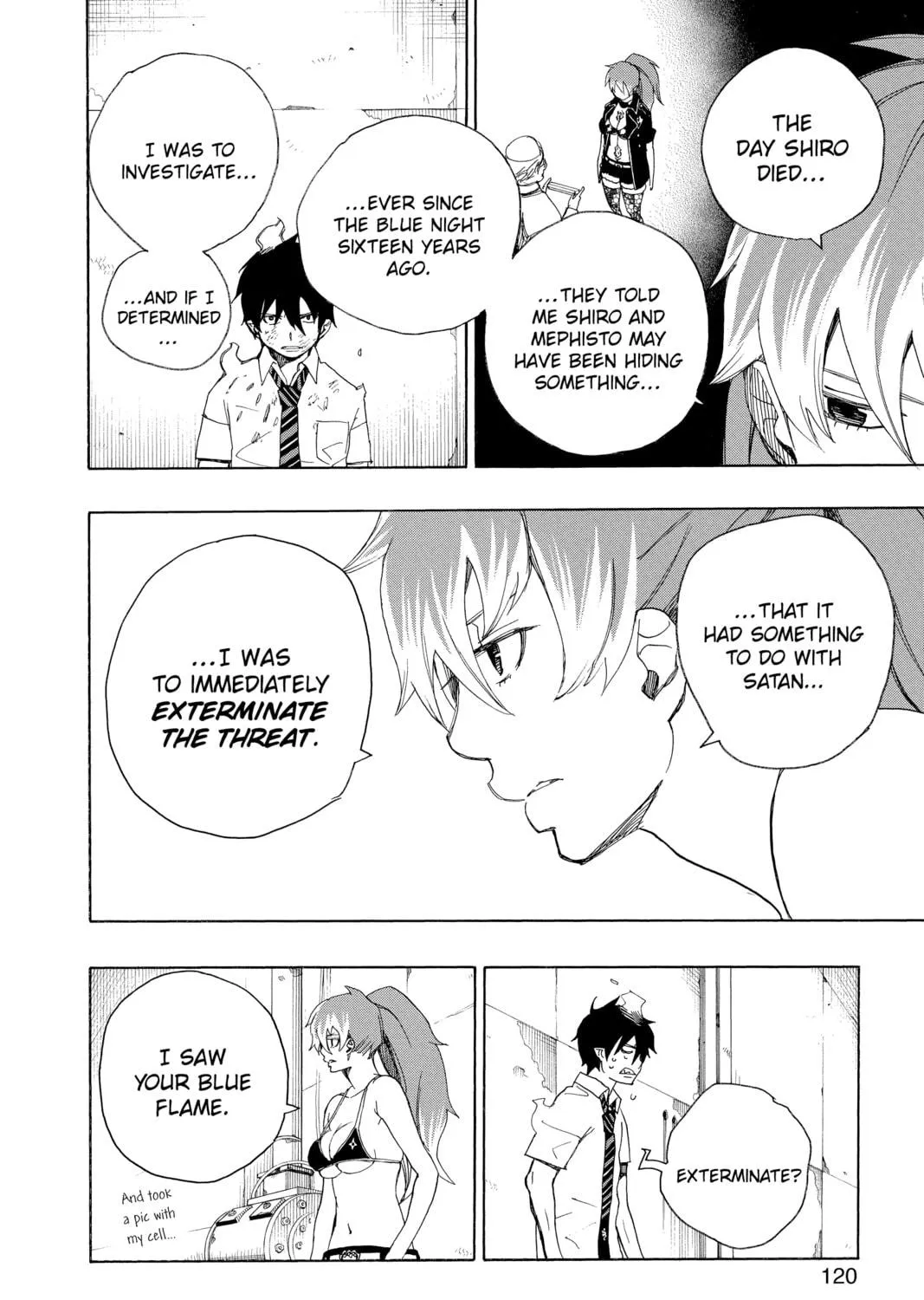 Read Blue Exorcist chapter 10 image 38 on Lezhin