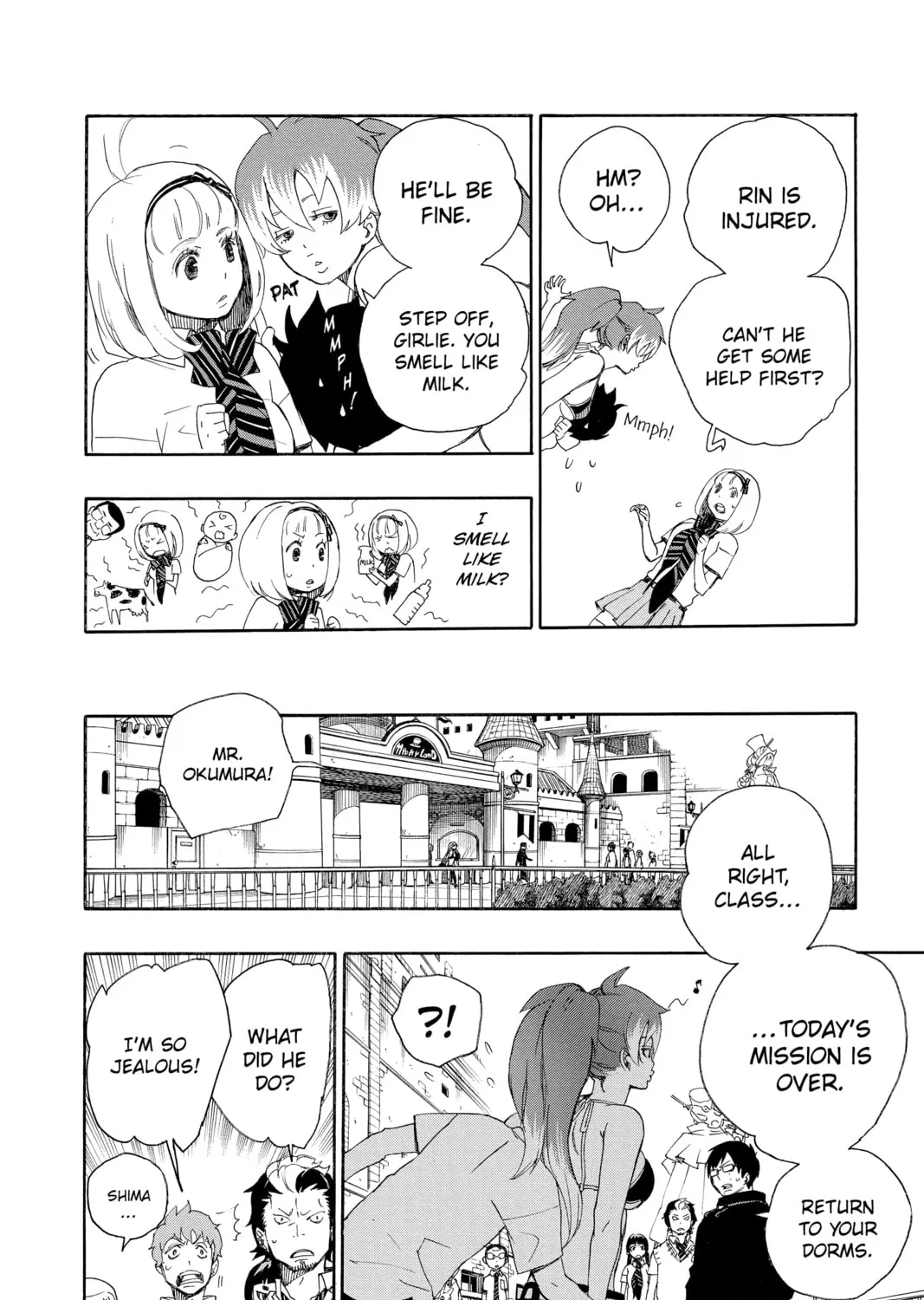 Read Blue Exorcist chapter 10 image 6 on Lezhin