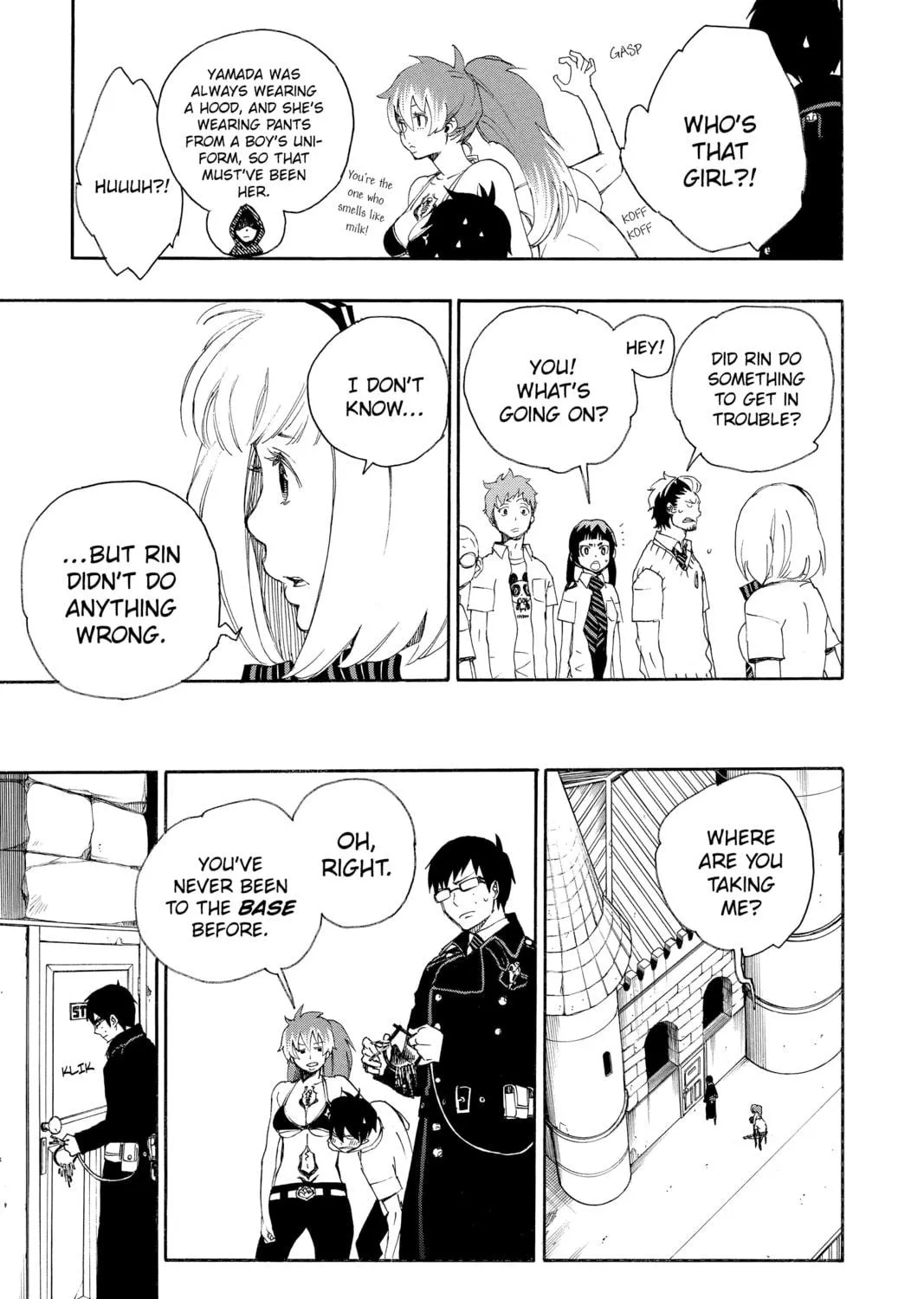 Read Blue Exorcist chapter 10 image 8 on Lezhin
