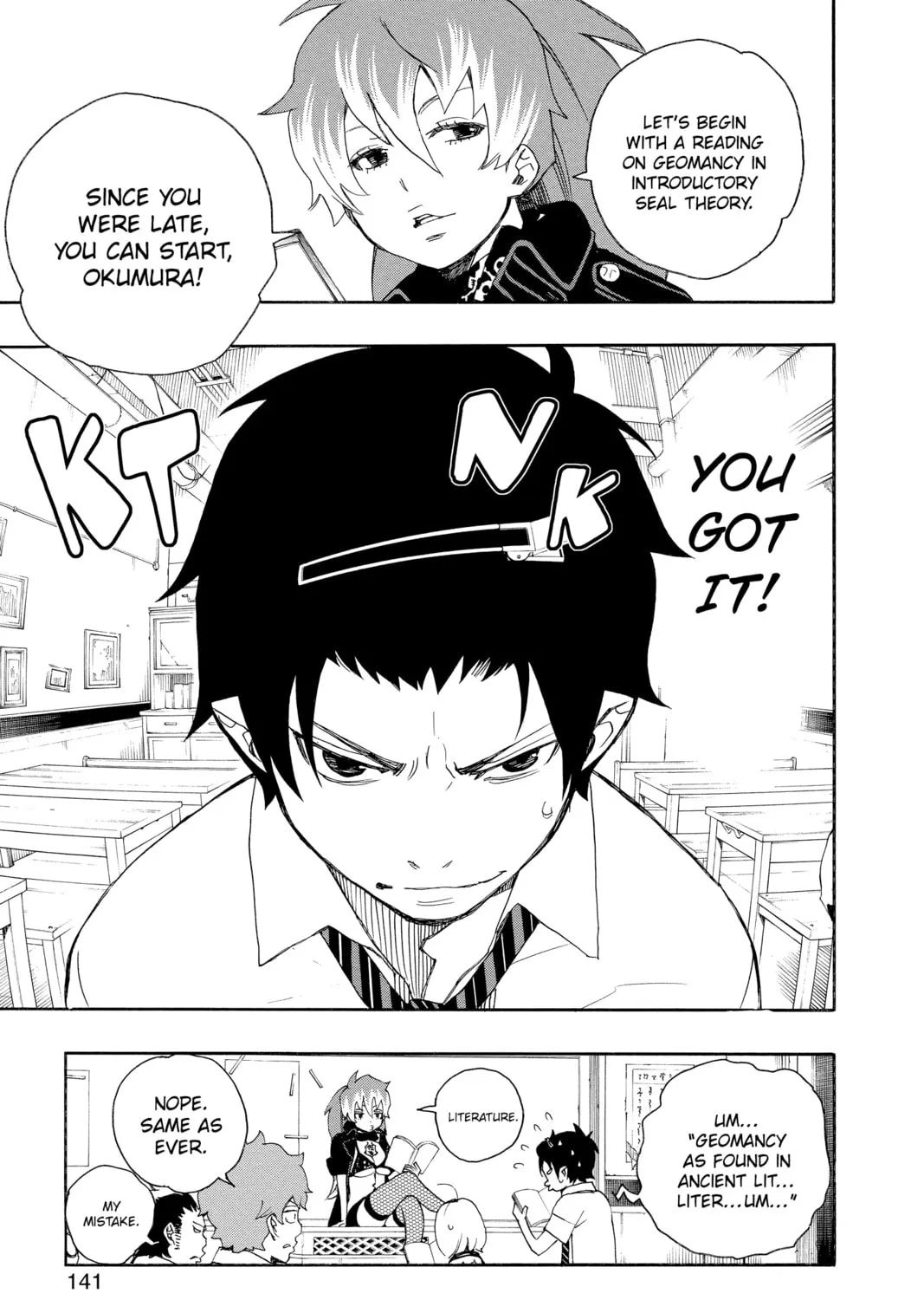 Read Blue Exorcist chapter 10 image 80 on Lezhin