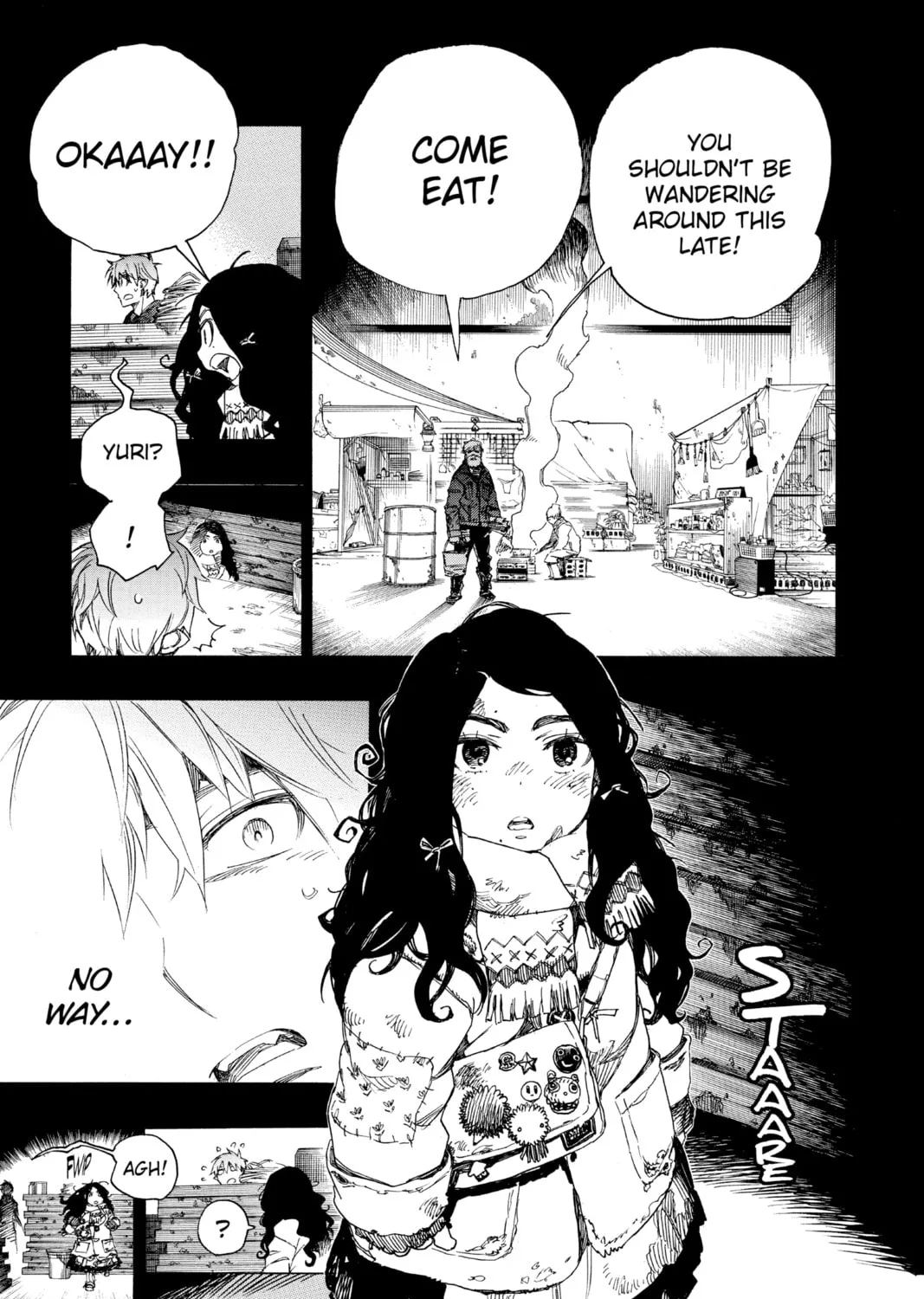 Read Blue Exorcist chapter 100 image 12 on Lezhin