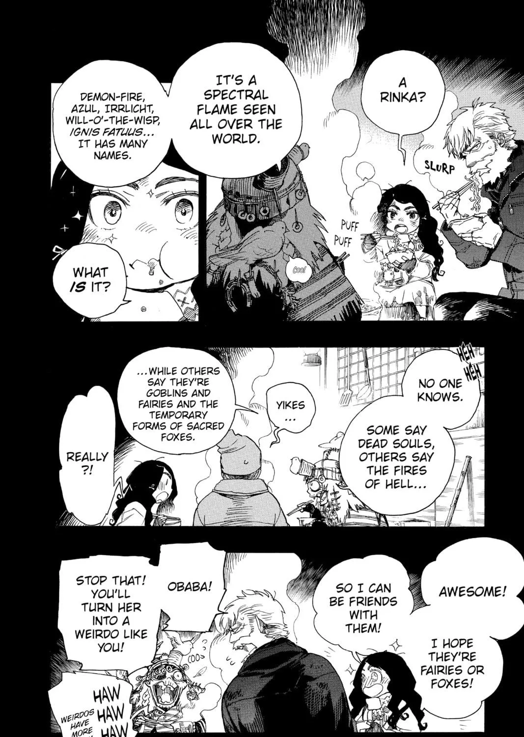 Read Blue Exorcist chapter 100 image 18 on Lezhin