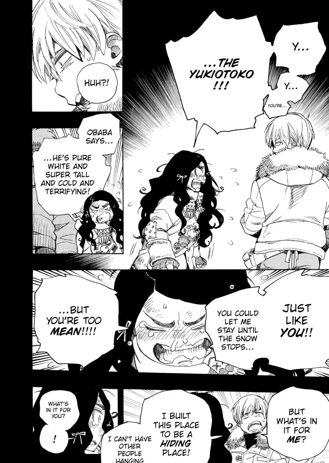 Read Blue Exorcist chapter 100 image 50 on Lezhin