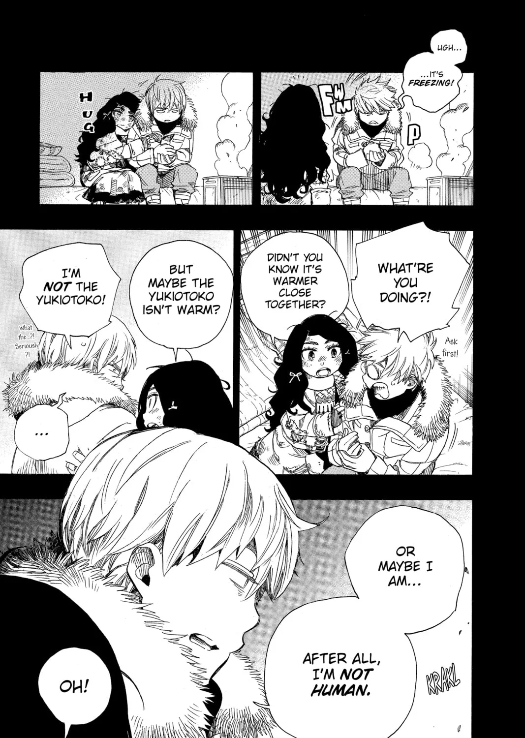 Read Blue Exorcist chapter 100 image 56 on Lezhin