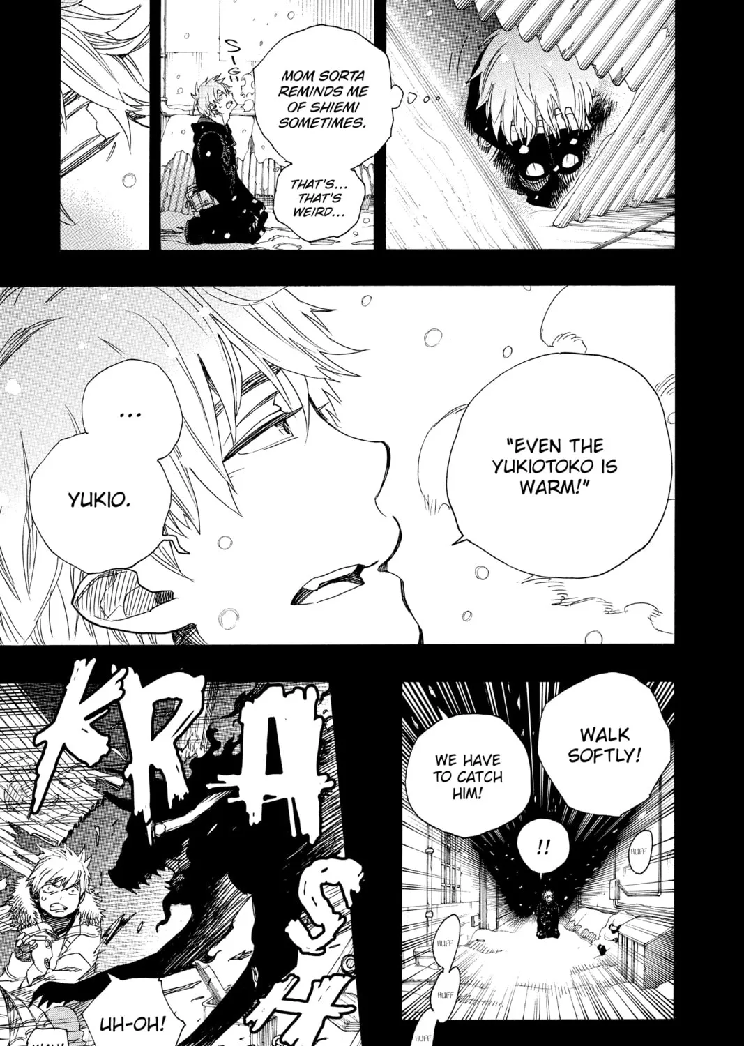 Read Blue Exorcist chapter 100 image 60 on Lezhin