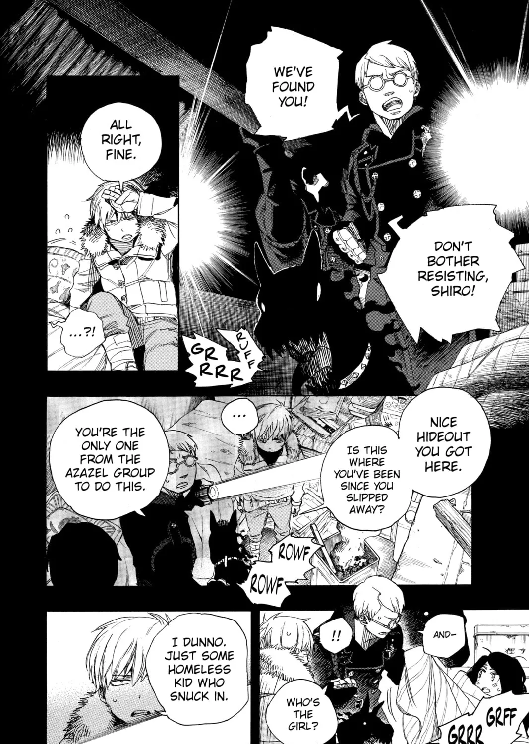 Read Blue Exorcist chapter 100 image 62 on Lezhin
