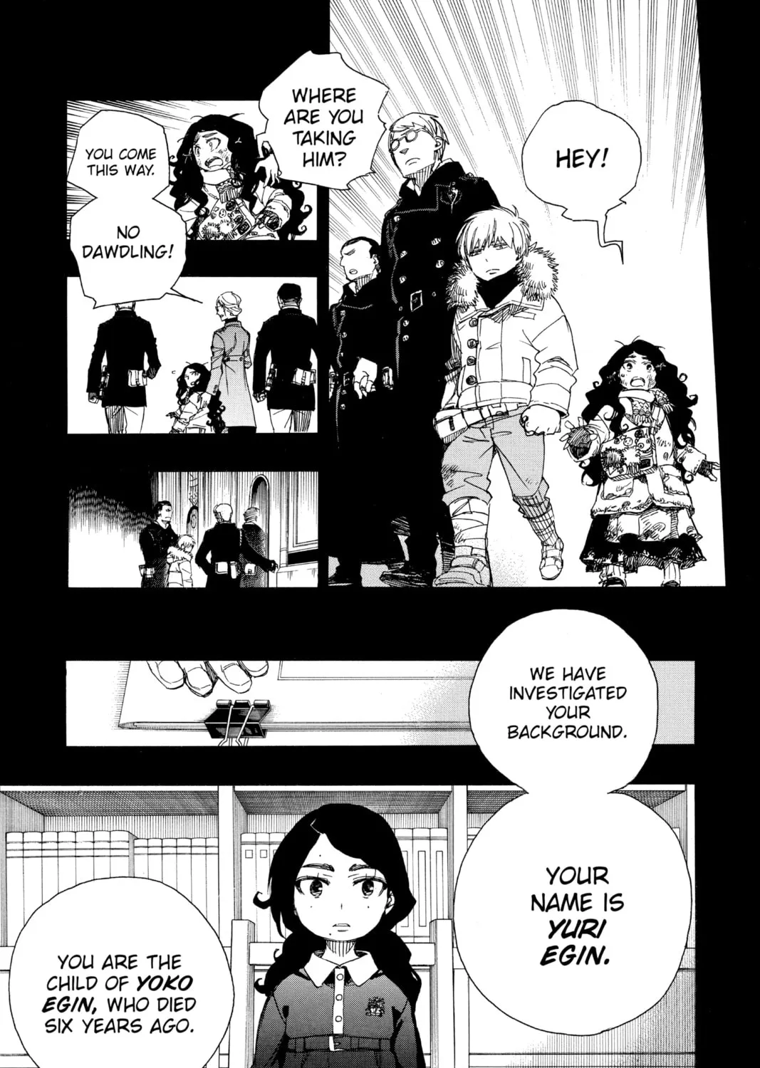Read Blue Exorcist chapter 101 image 12 on Lezhin
