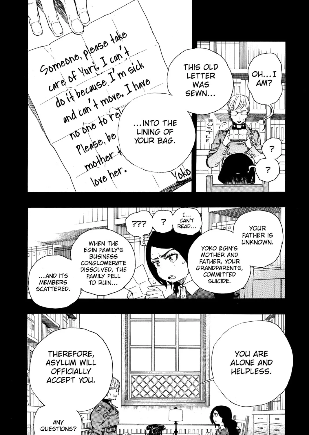 Read Blue Exorcist chapter 101 image 14 on Lezhin