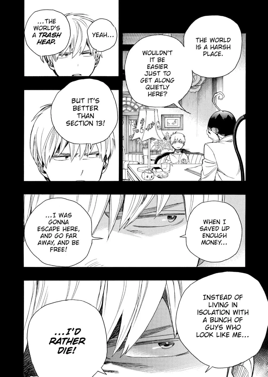 Read Blue Exorcist chapter 101 image 34 on Lezhin