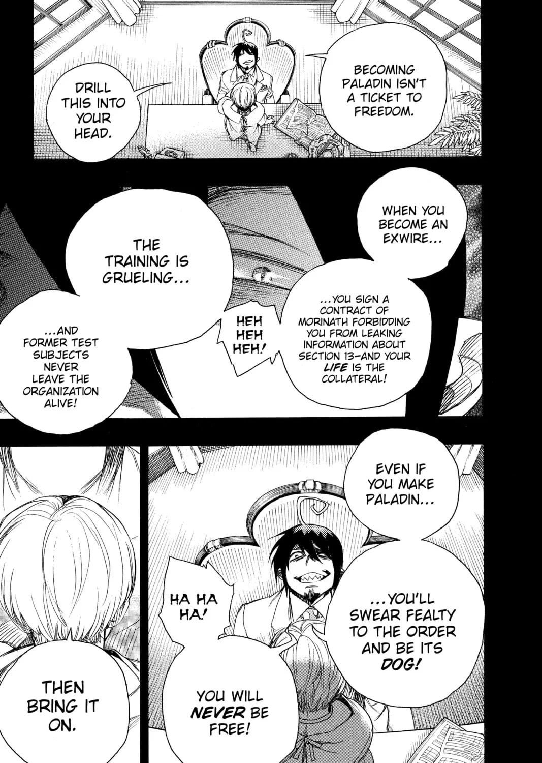Read Blue Exorcist chapter 101 image 44 on Lezhin
