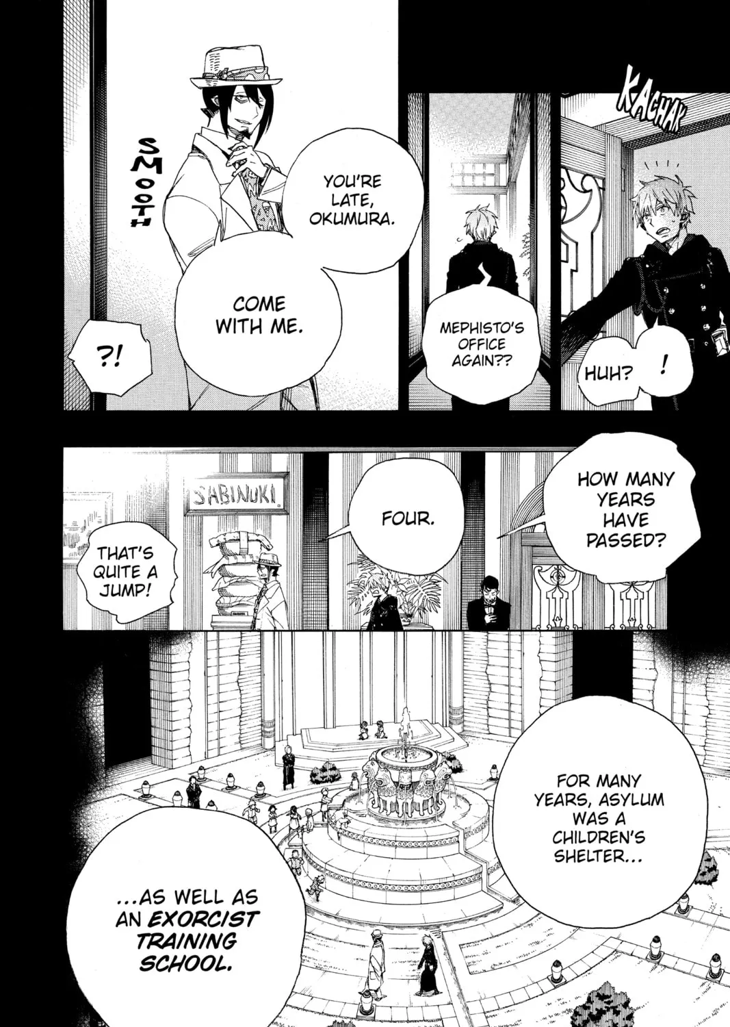 Read Blue Exorcist chapter 101 image 54 on Lezhin