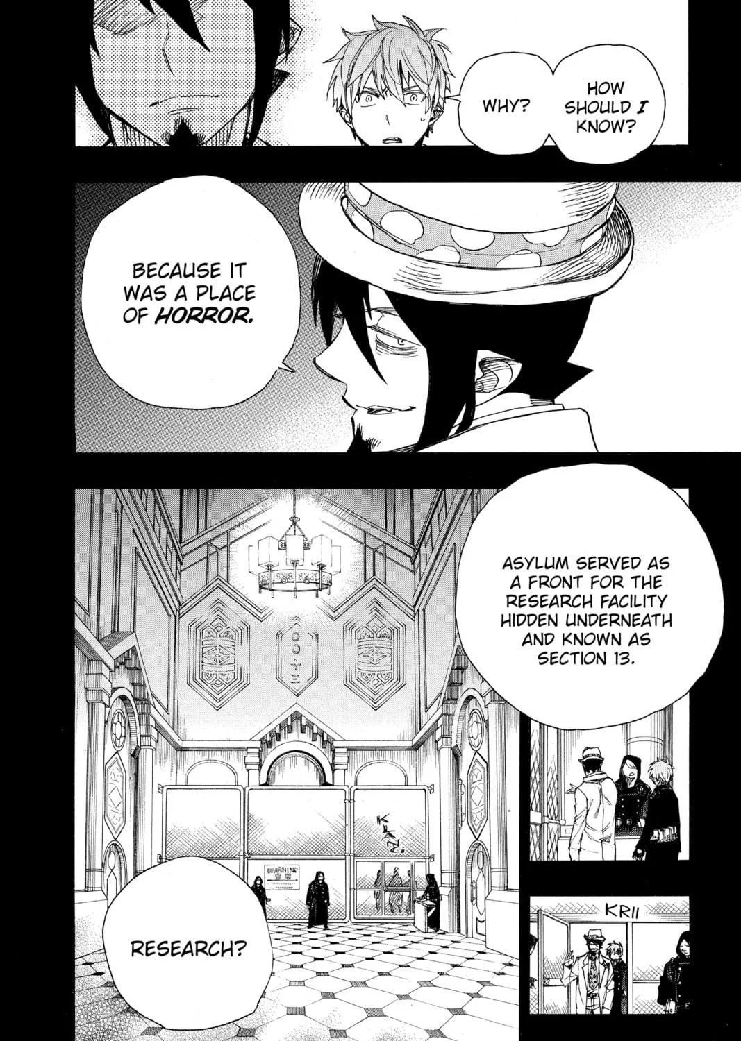 Read Blue Exorcist chapter 101 image 58 on Lezhin
