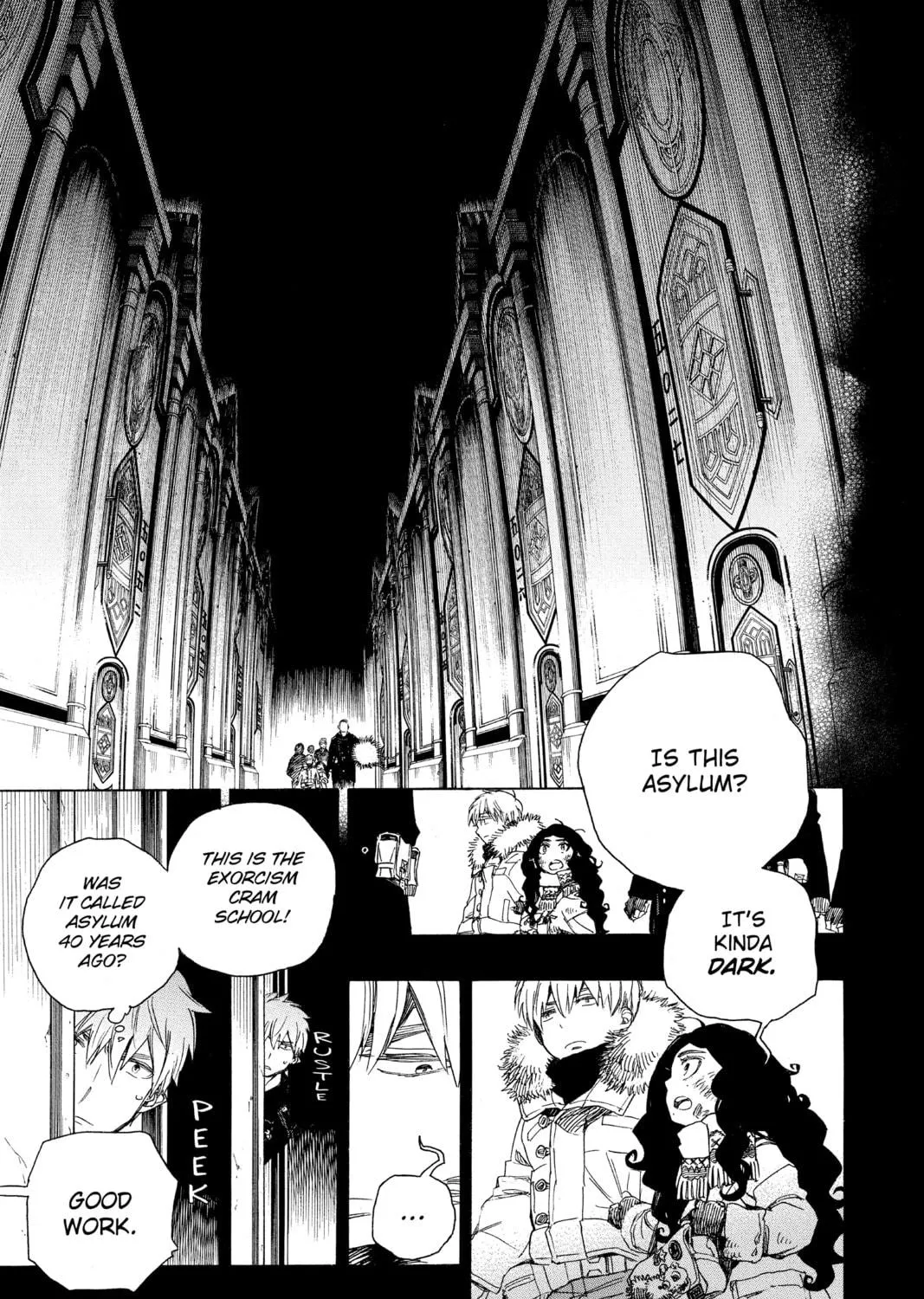 Read Blue Exorcist chapter 101 image 8 on Lezhin