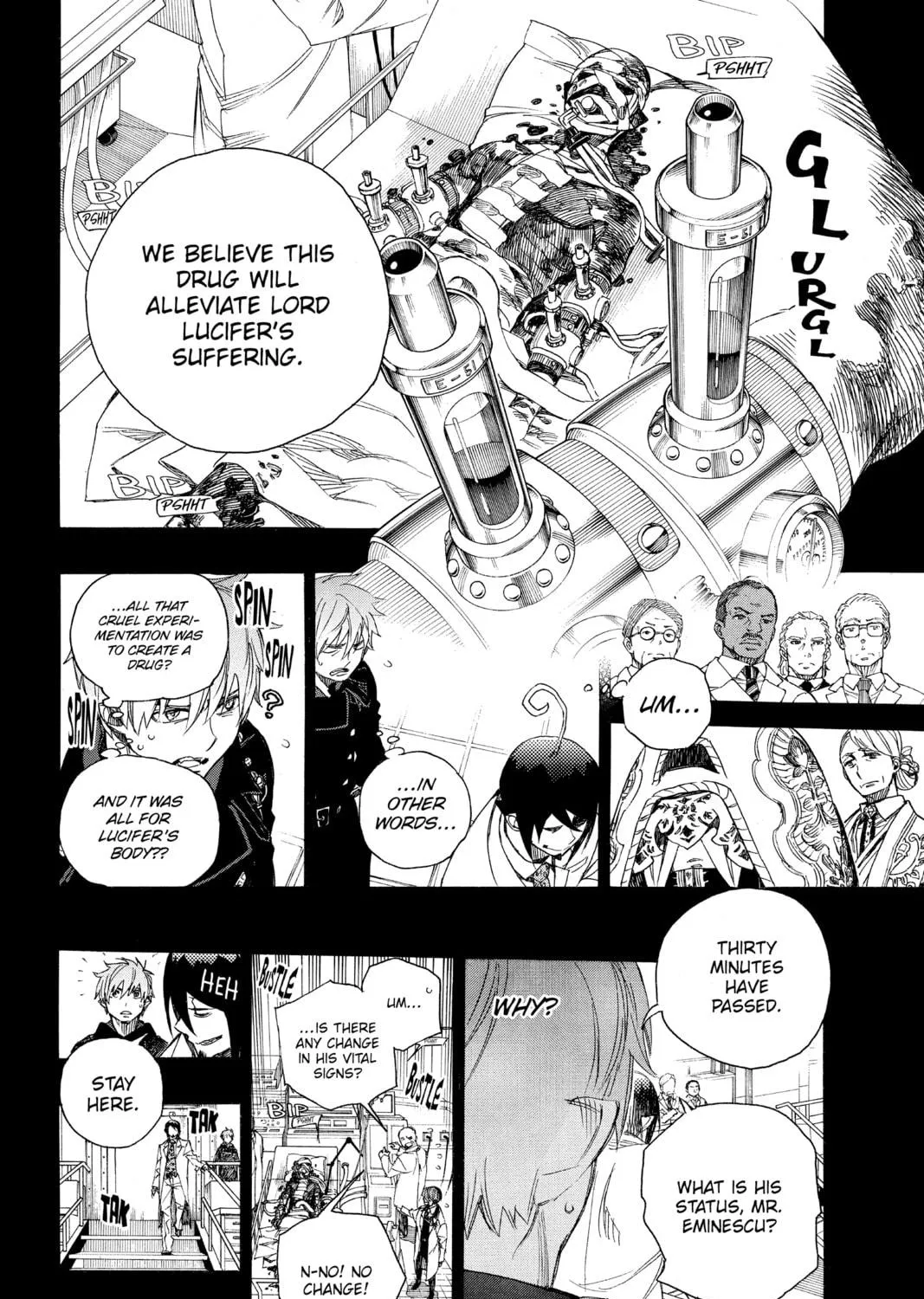 Read Blue Exorcist chapter 102 image 10 on Lezhin