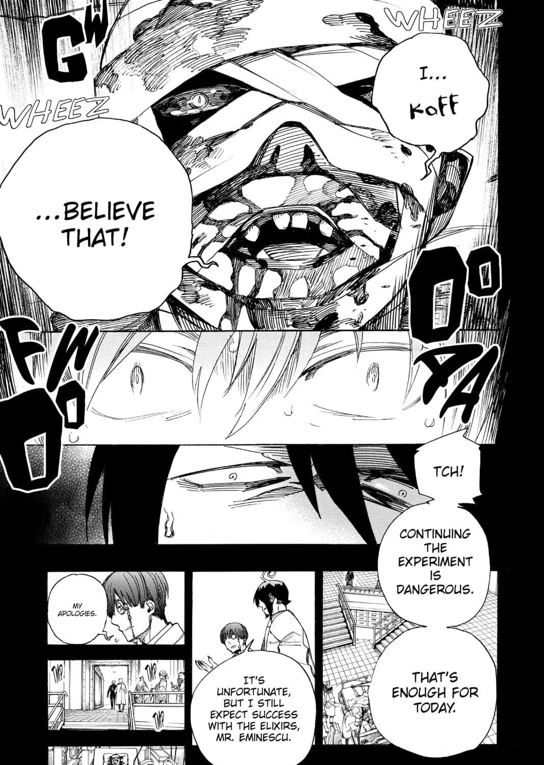 Read Blue Exorcist chapter 102 image 16 on Lezhin
