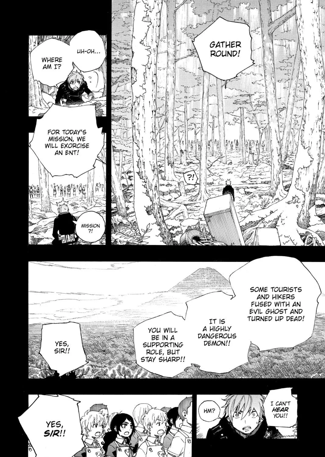 Read Blue Exorcist chapter 102 image 34 on Lezhin