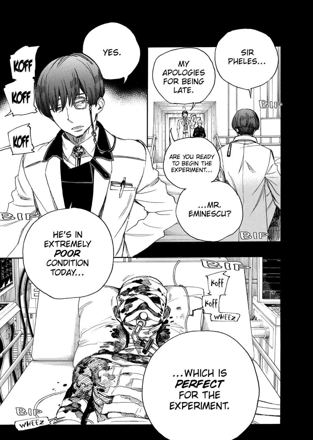 Read Blue Exorcist chapter 102 image 4 on Lezhin