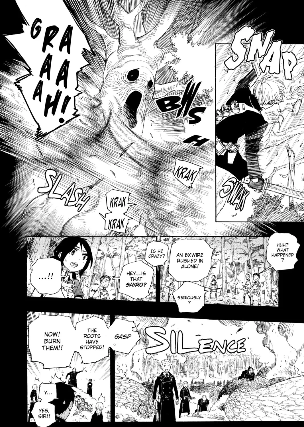 Read Blue Exorcist chapter 102 image 50 on Lezhin