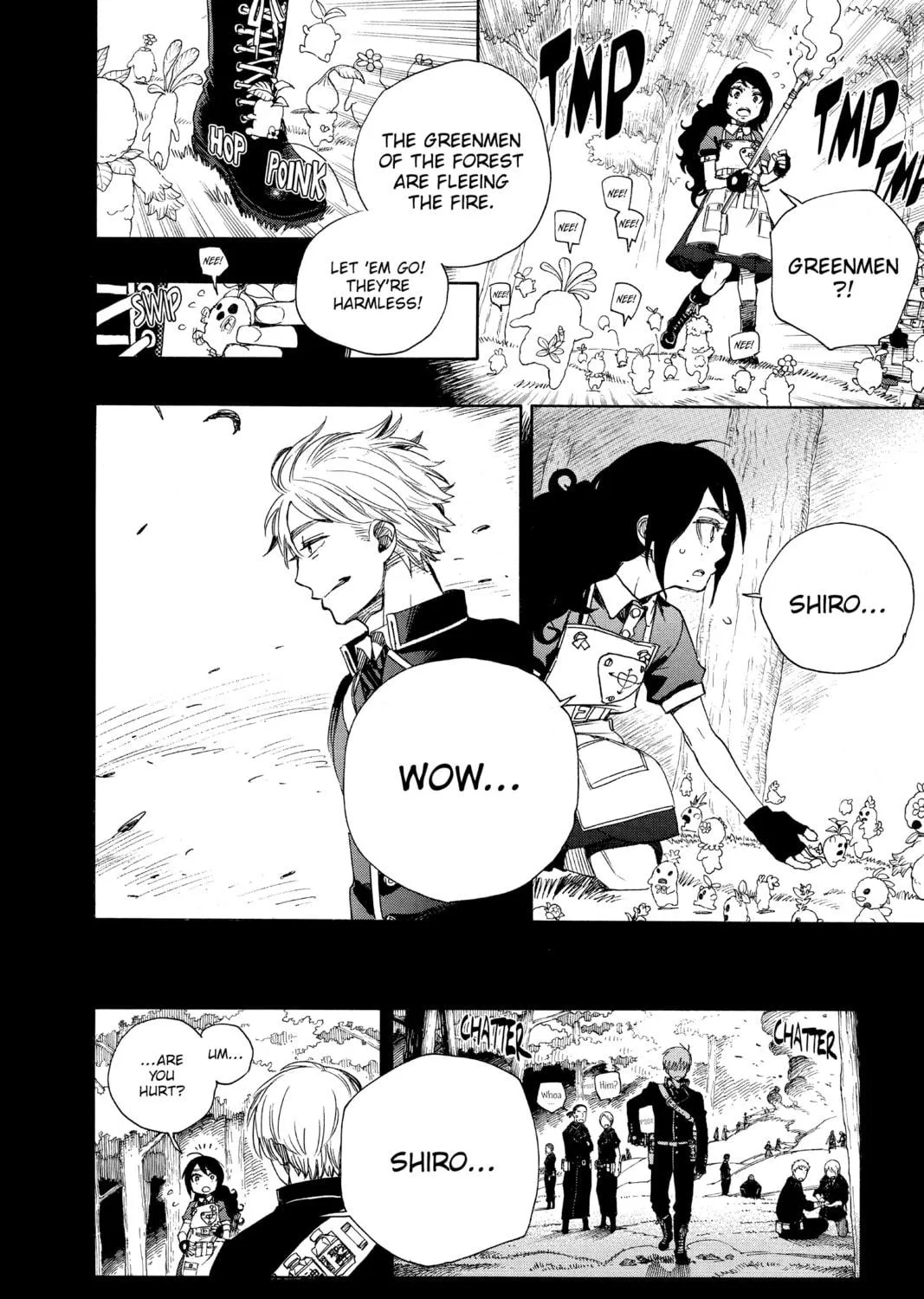 Read Blue Exorcist chapter 102 image 58 on Lezhin