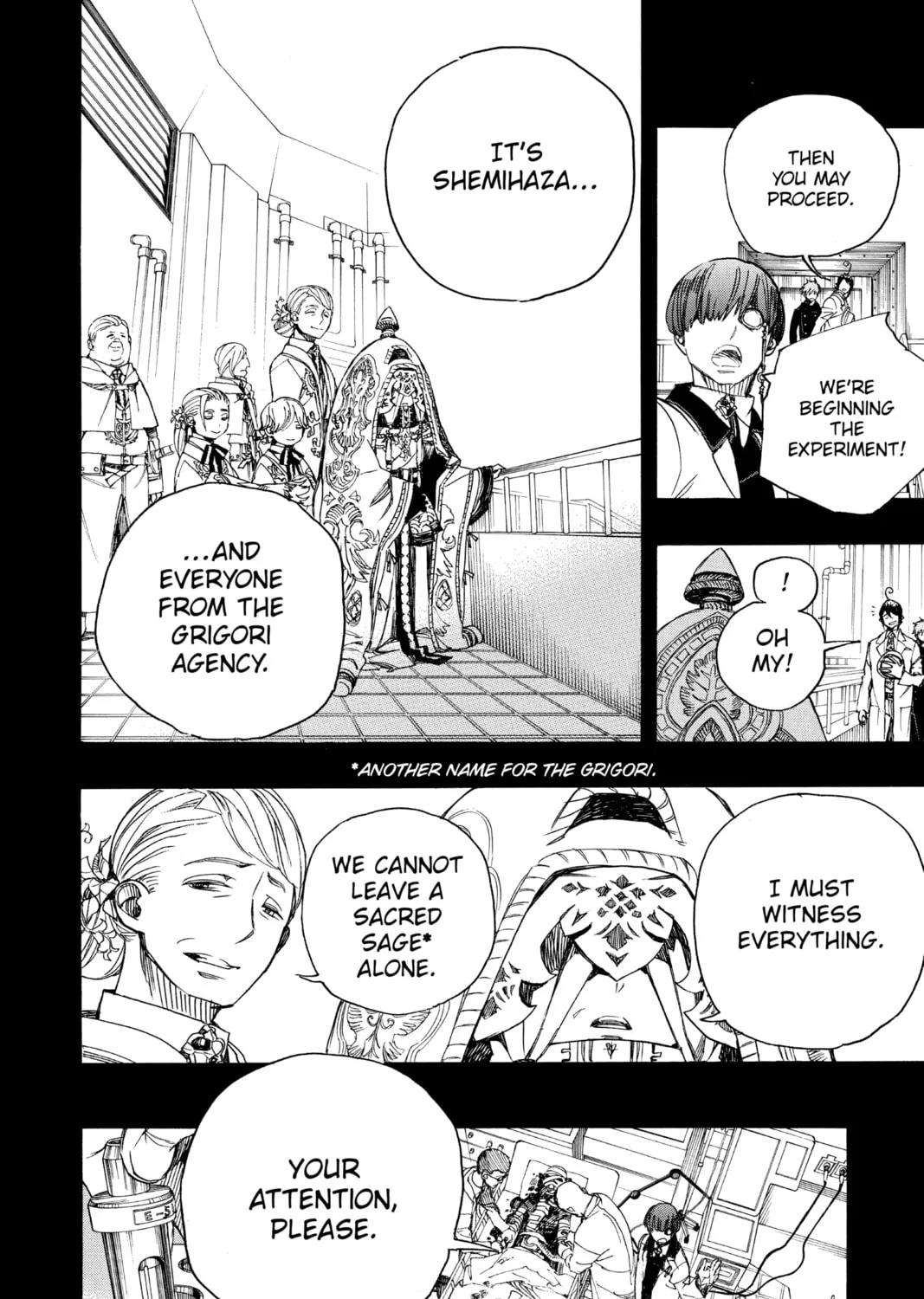 Read Blue Exorcist chapter 102 image 6 on Lezhin