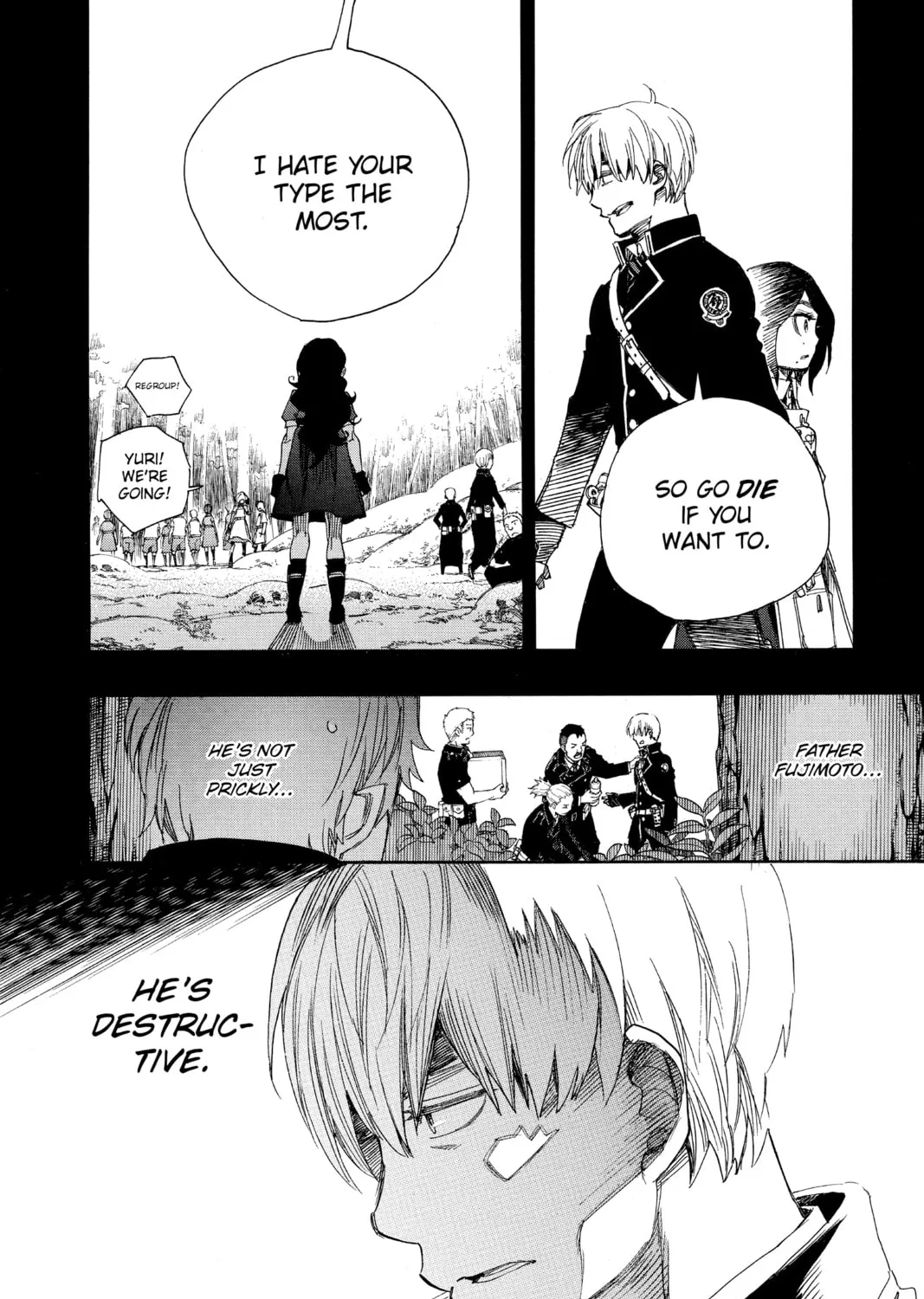 Read Blue Exorcist chapter 102 image 66 on Lezhin