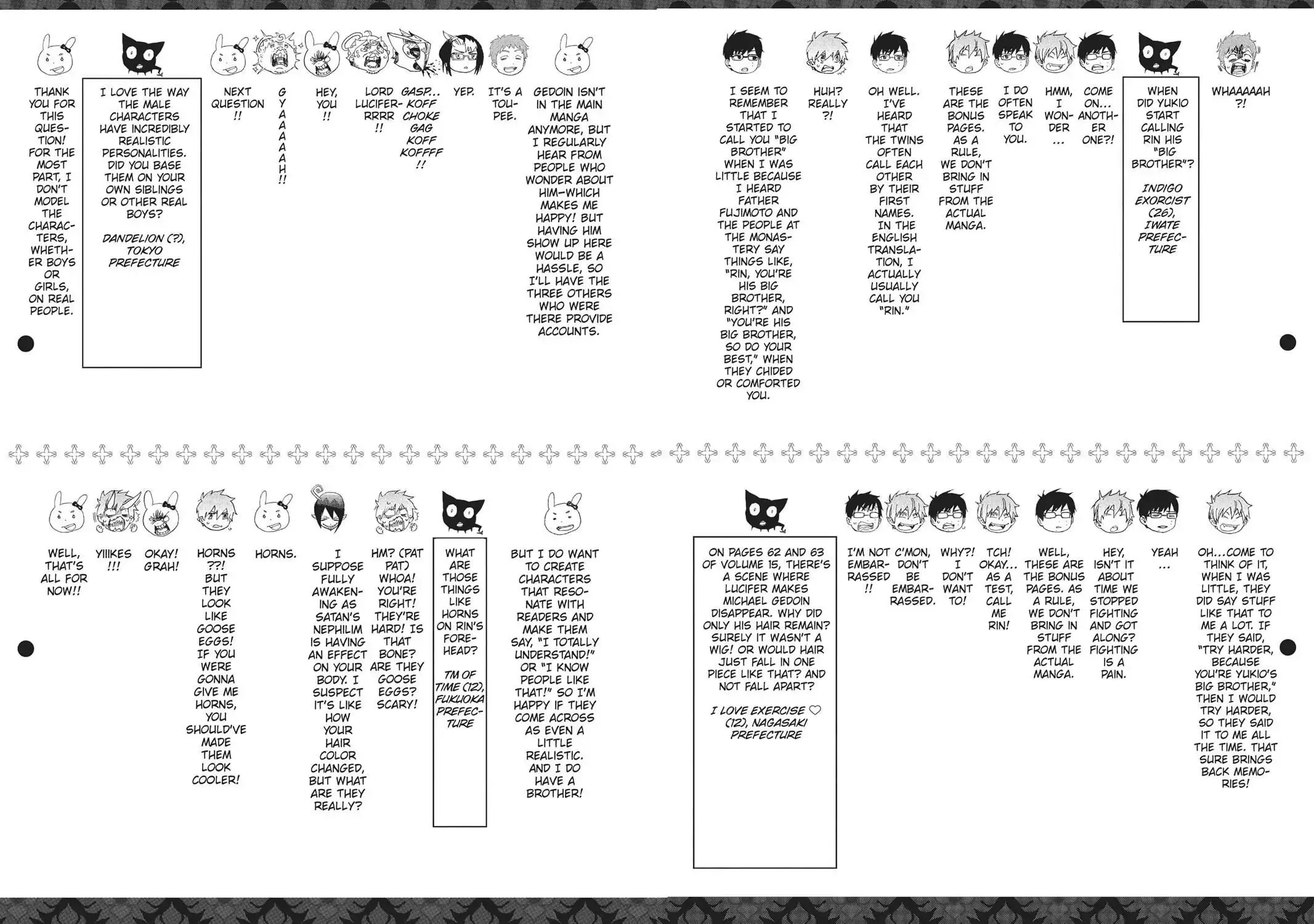 Read Blue Exorcist chapter 103.5 image 4 on Lezhin