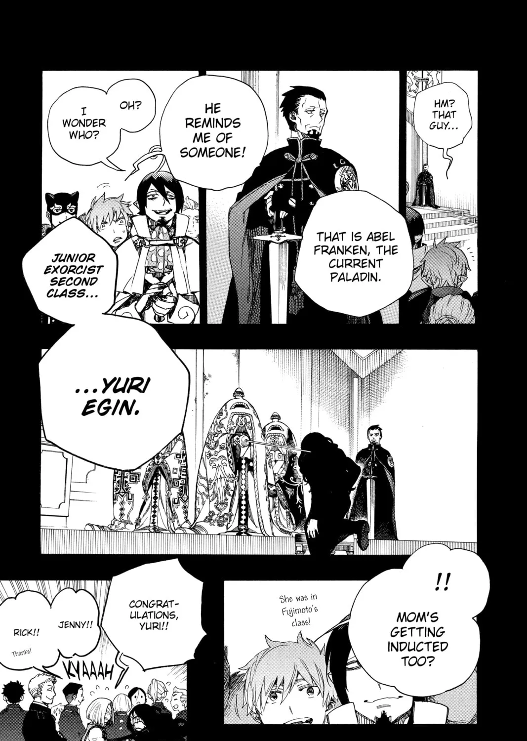 Read Blue Exorcist chapter 103 image 12 on Lezhin