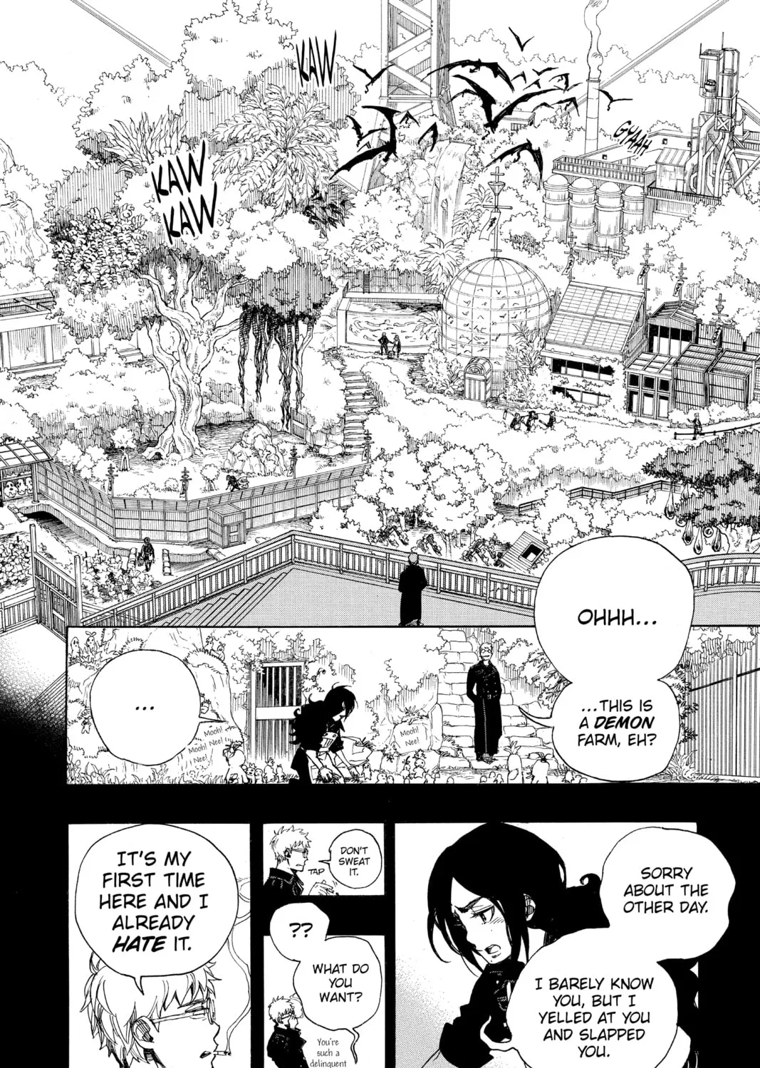 Read Blue Exorcist chapter 103 image 50 on Lezhin