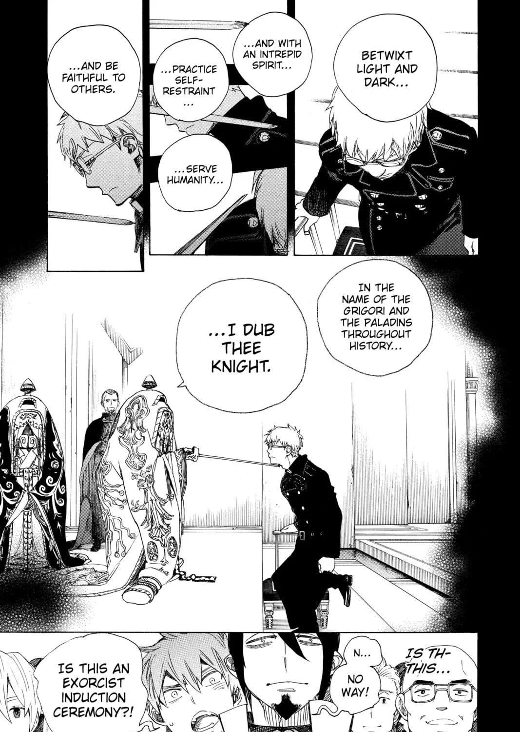 Read Blue Exorcist chapter 103 image 8 on Lezhin