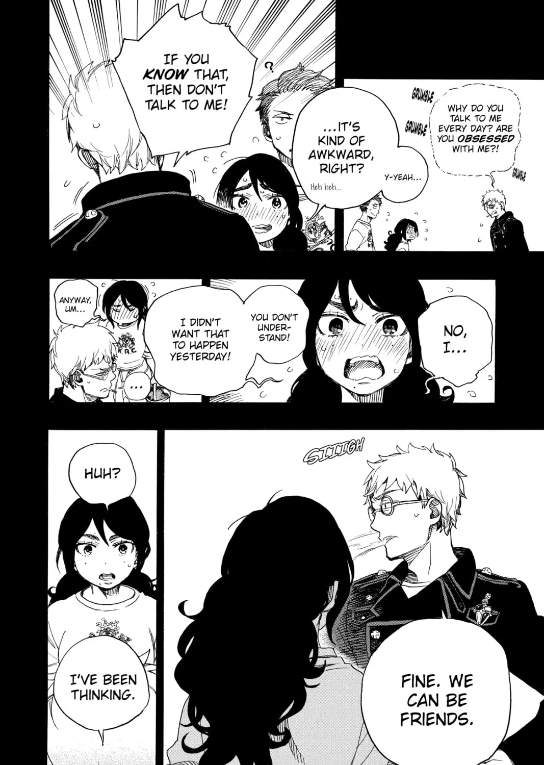 Read Blue Exorcist chapter 104 image 2 on Lezhin
