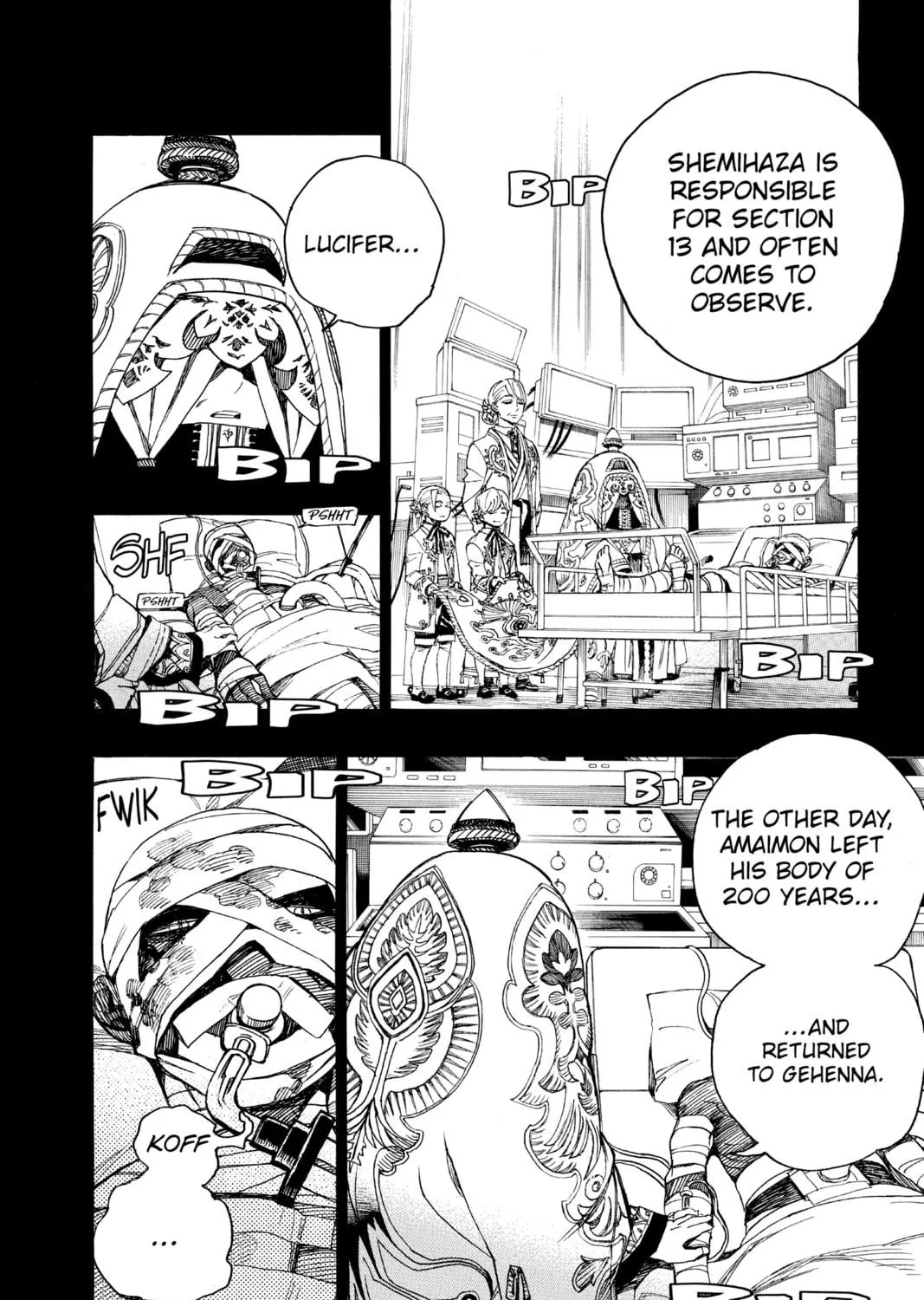 Read Blue Exorcist chapter 104 image 22 on Lezhin