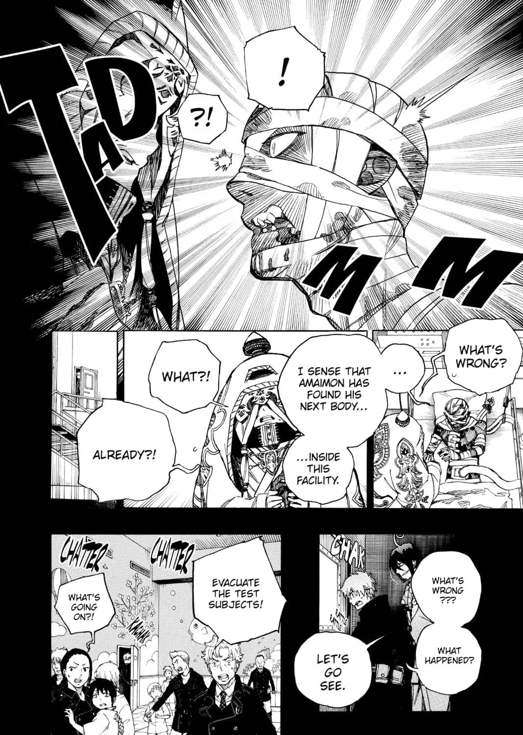 Read Blue Exorcist chapter 104 image 34 on Lezhin