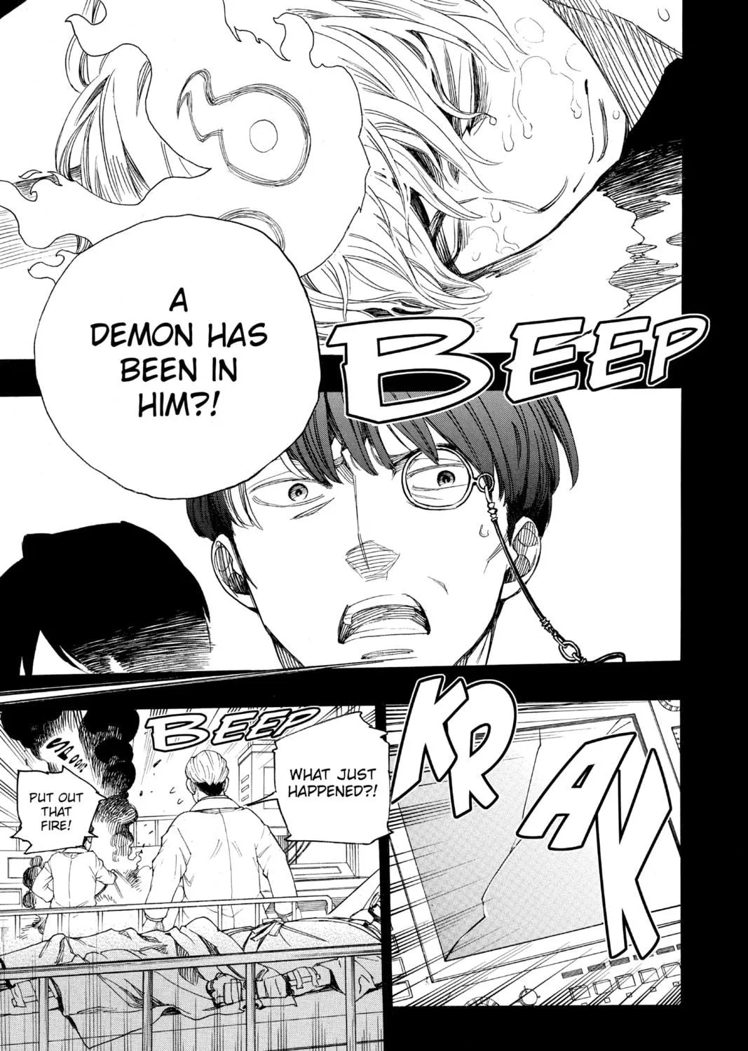 Read Blue Exorcist chapter 104 image 48 on Lezhin