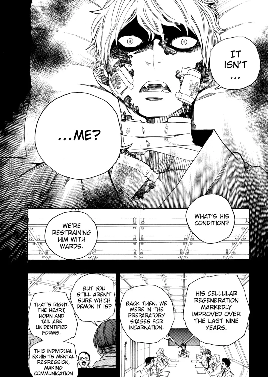 Read Blue Exorcist chapter 104 image 50 on Lezhin