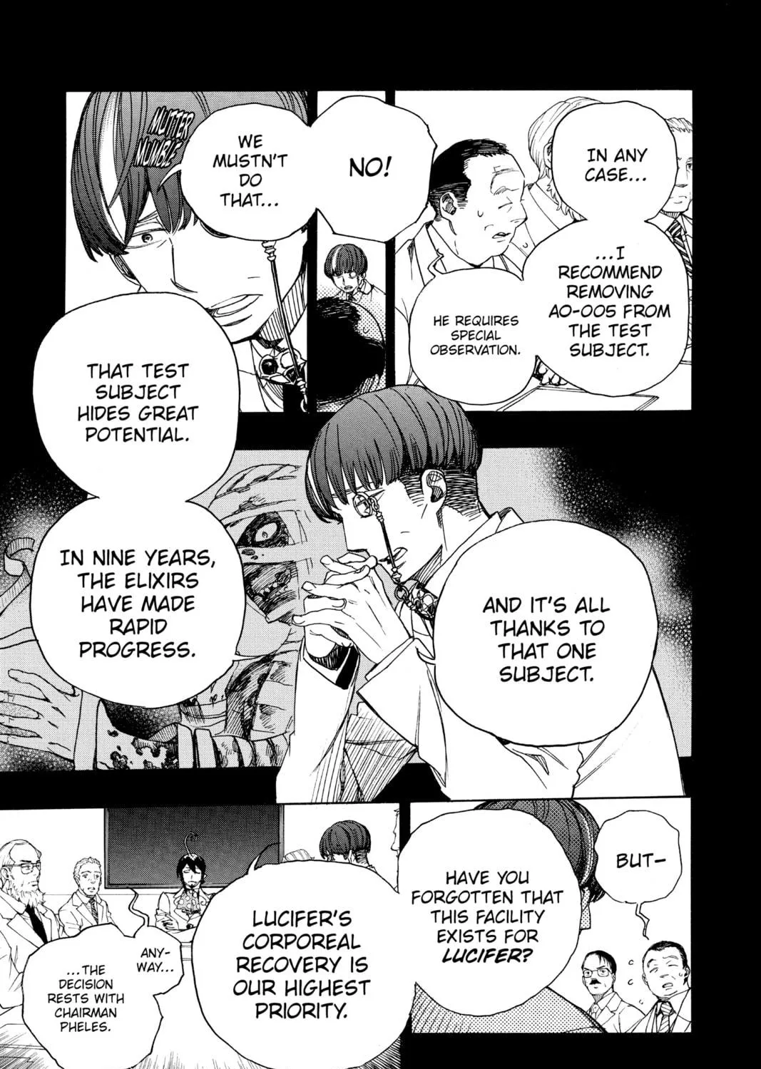 Read Blue Exorcist chapter 104 image 52 on Lezhin