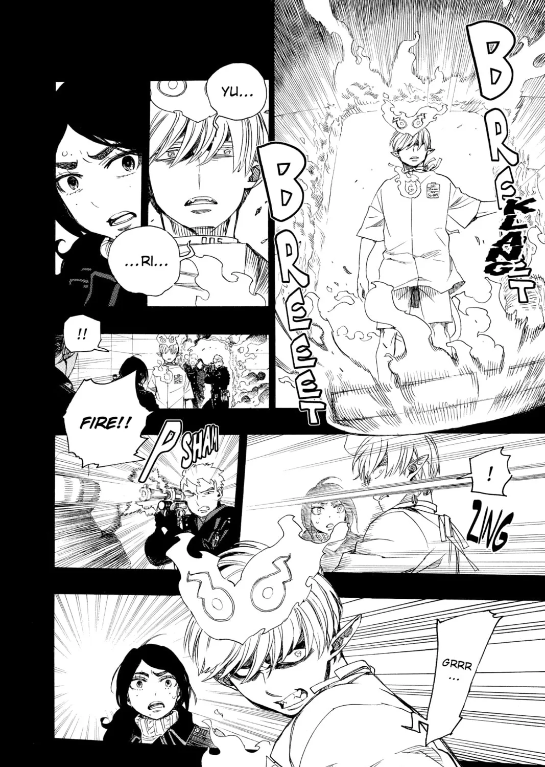 Read Blue Exorcist chapter 105 image 14 on Lezhin