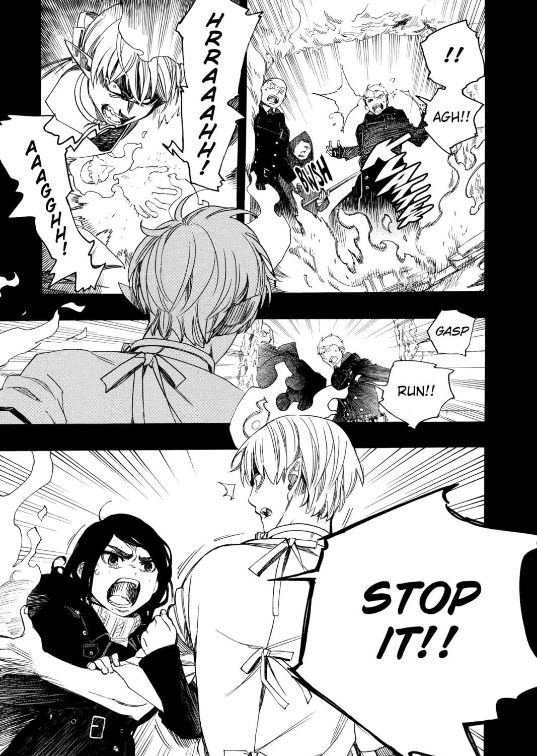 Read Blue Exorcist chapter 105 image 16 on Lezhin