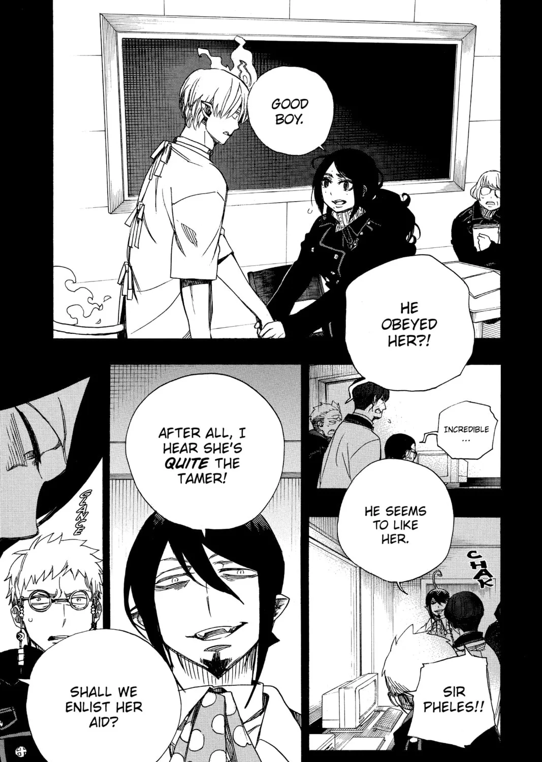 Read Blue Exorcist chapter 105 image 20 on Lezhin
