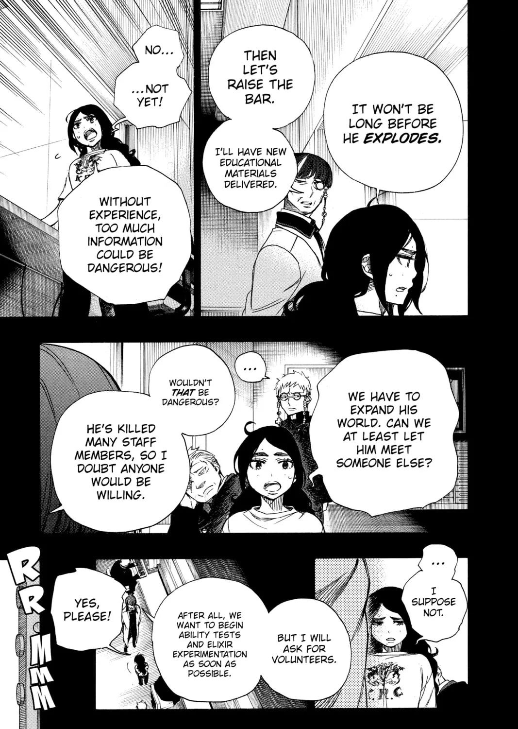 Read Blue Exorcist chapter 105 image 44 on Lezhin