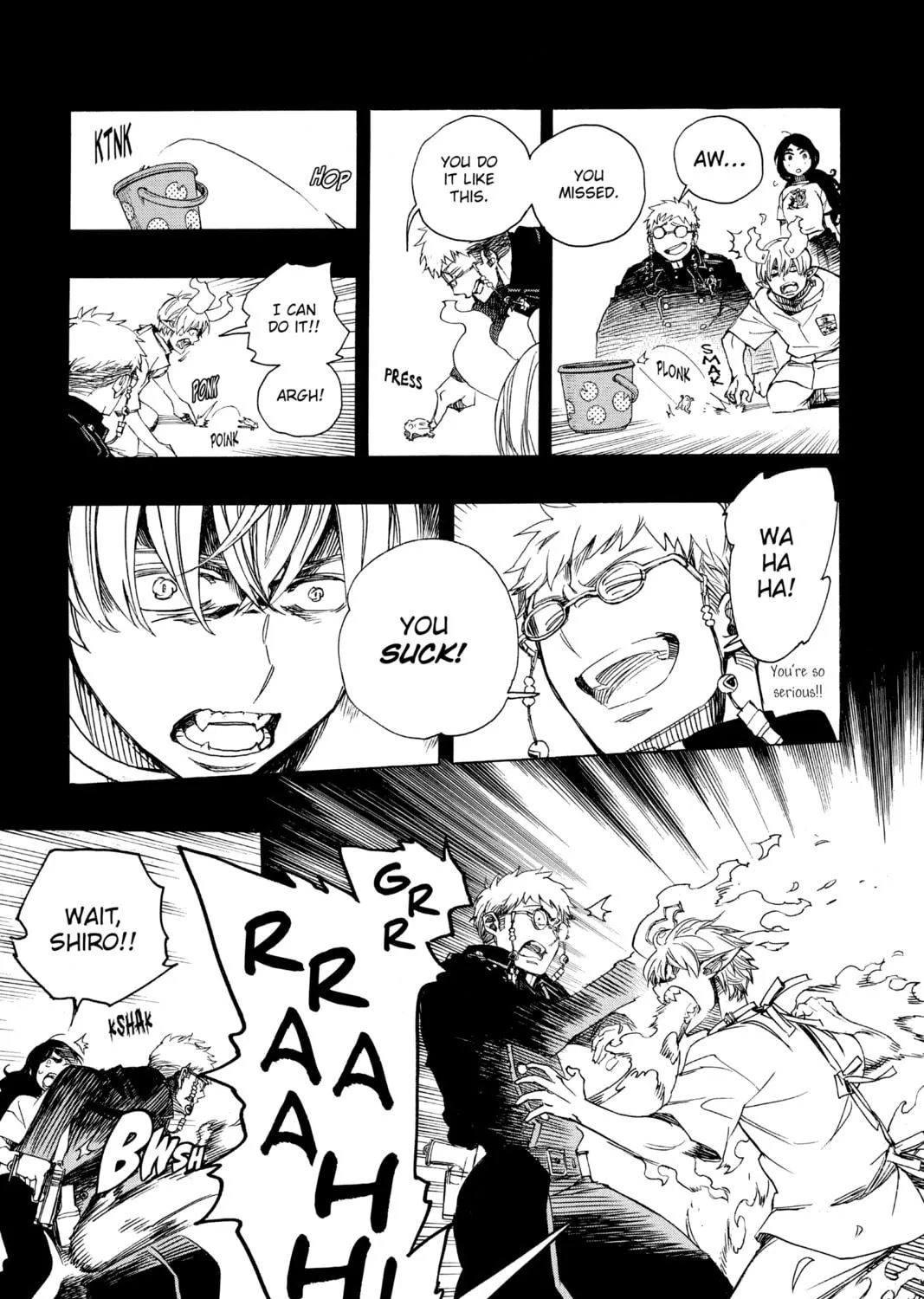 Read Blue Exorcist chapter 105 image 52 on Lezhin