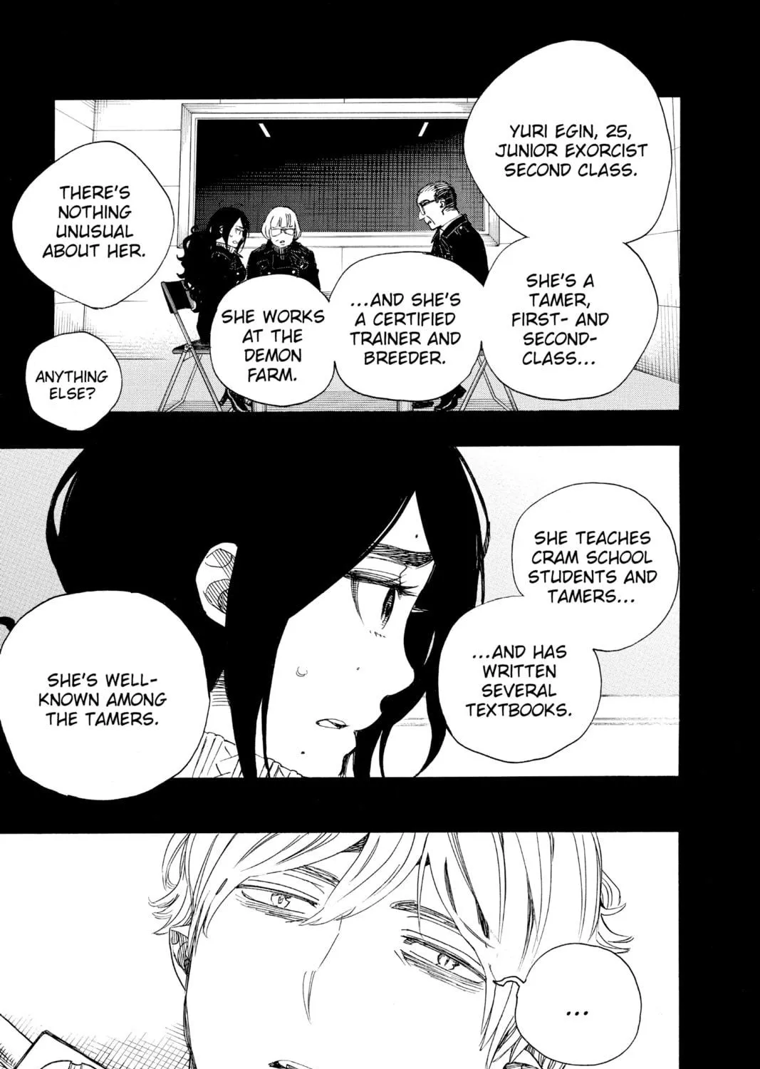 Read Blue Exorcist chapter 105 image 8 on Lezhin