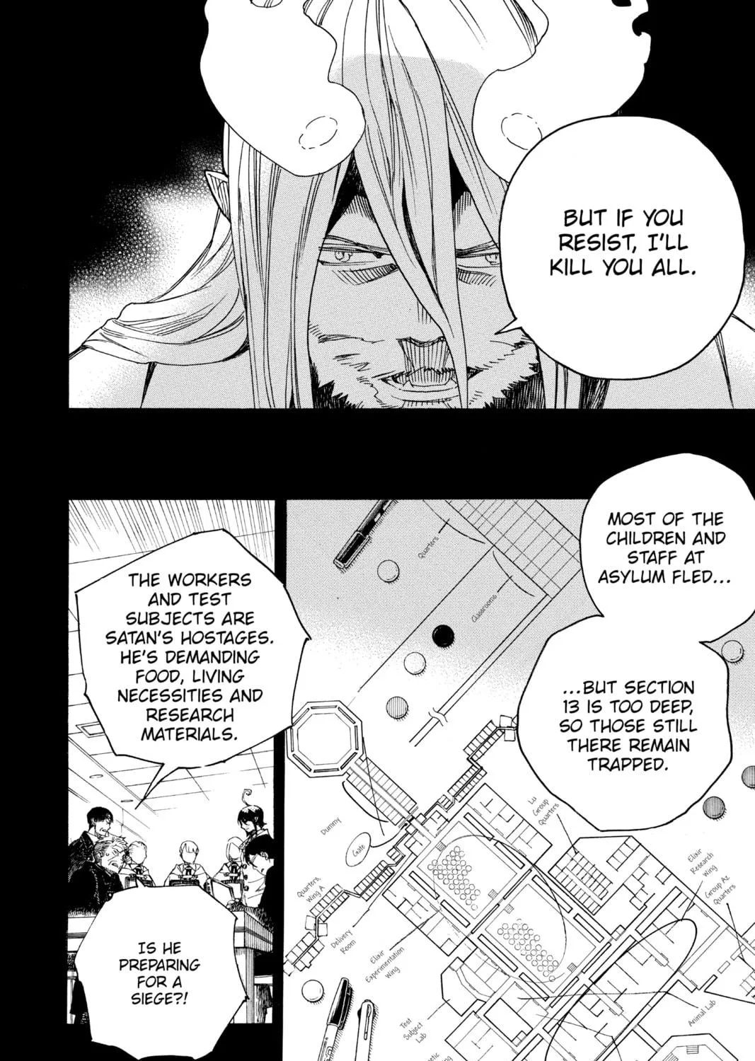 Read Blue Exorcist chapter 107 image 18 on Lezhin