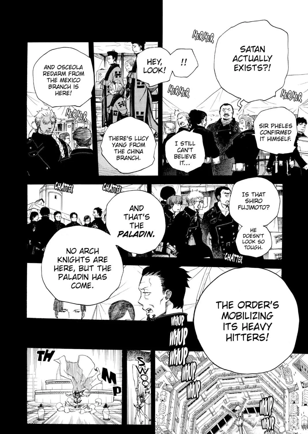 Read Blue Exorcist chapter 107 image 22 on Lezhin