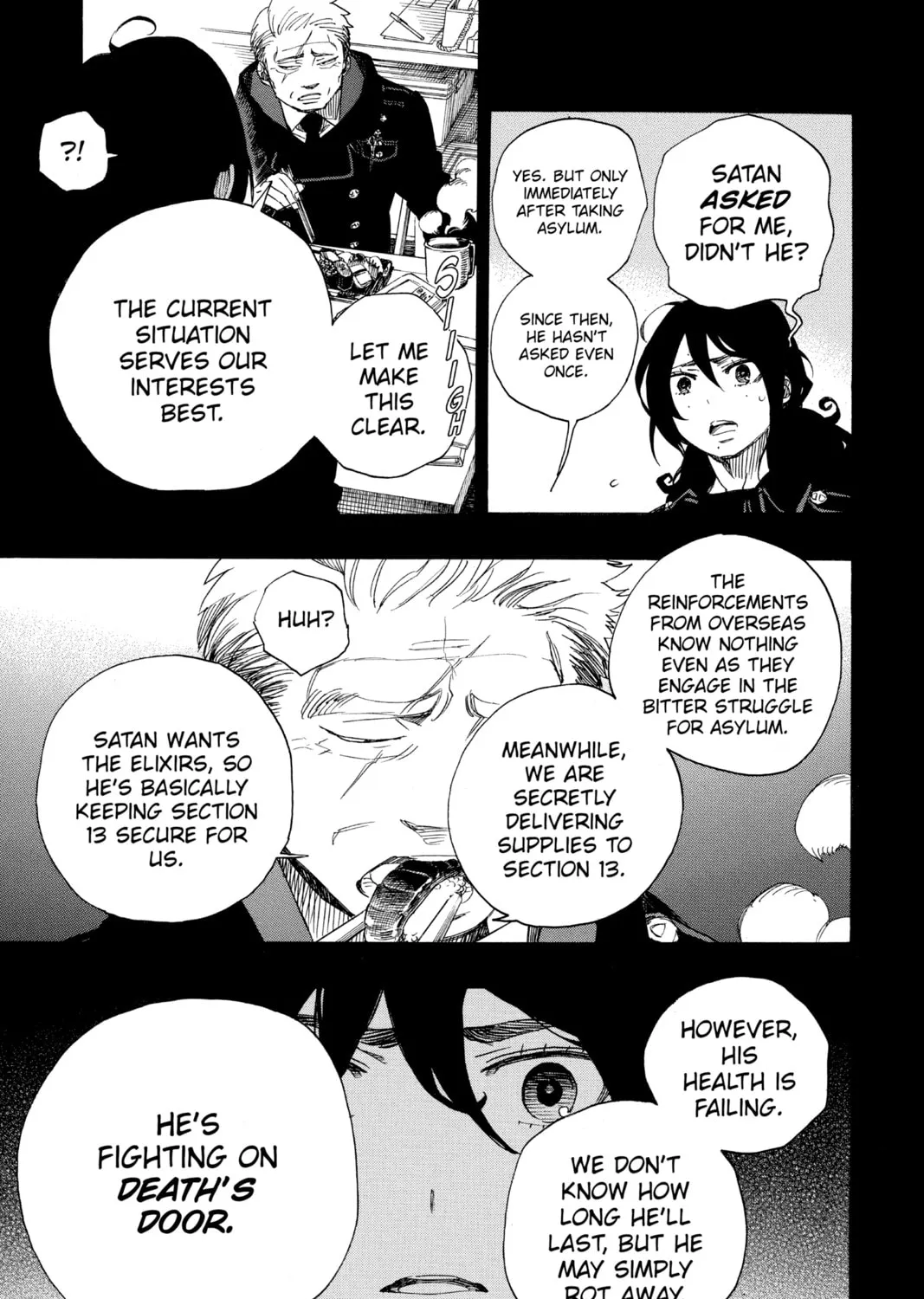 Read Blue Exorcist chapter 107 image 36 on Lezhin