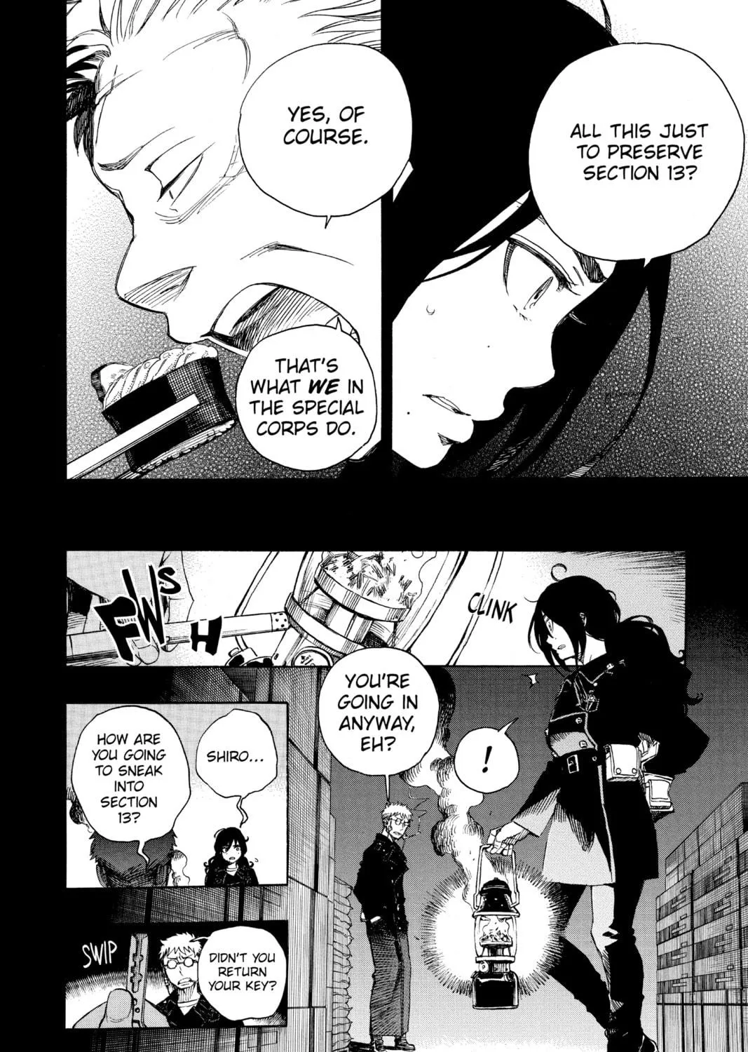 Read Blue Exorcist chapter 107 image 38 on Lezhin