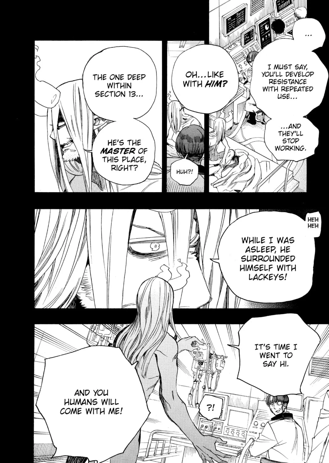 Read Blue Exorcist chapter 107 image 6 on Lezhin
