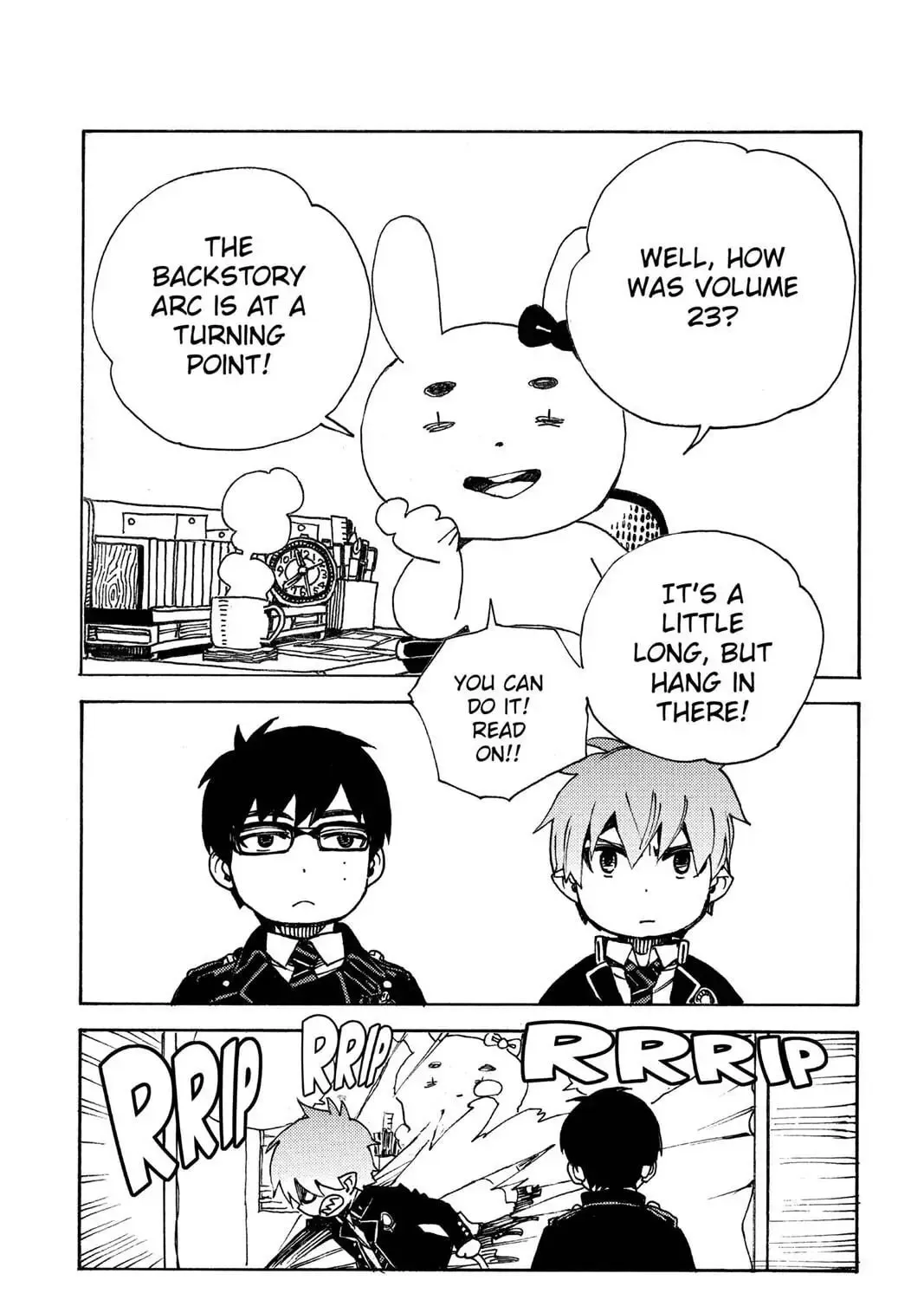 Read Blue Exorcist chapter 108.5 image 2 on Lezhin