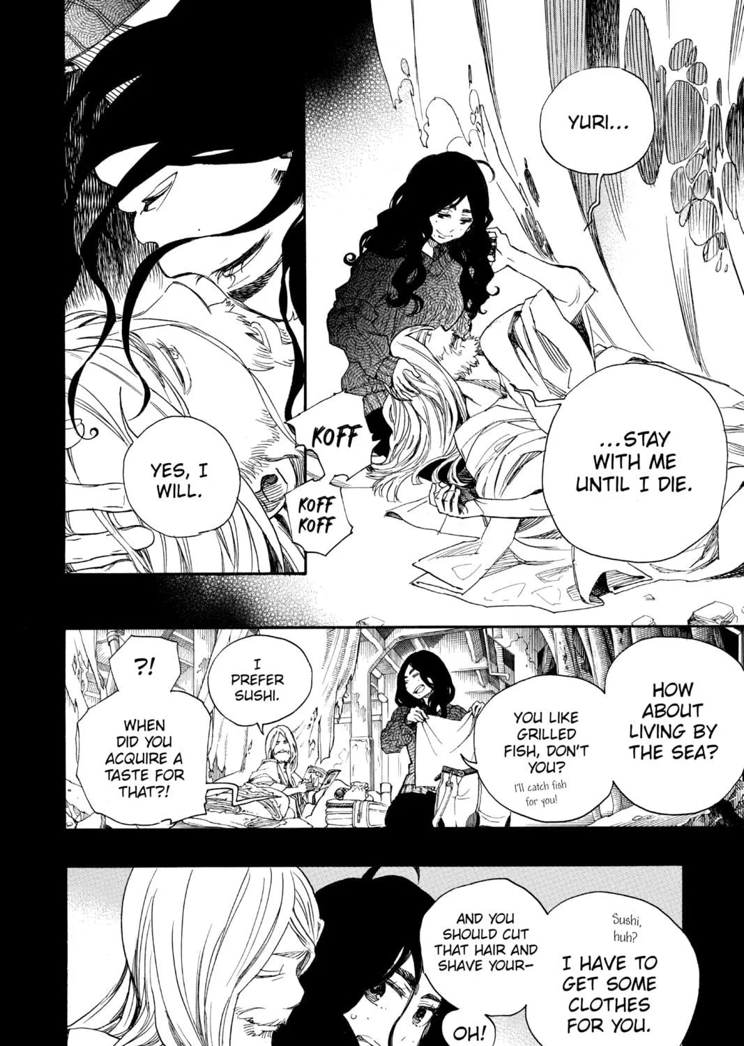 Read Blue Exorcist chapter 108 image 10 on Lezhin