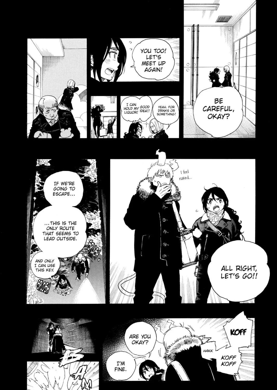 Read Blue Exorcist chapter 108 image 22 on Lezhin