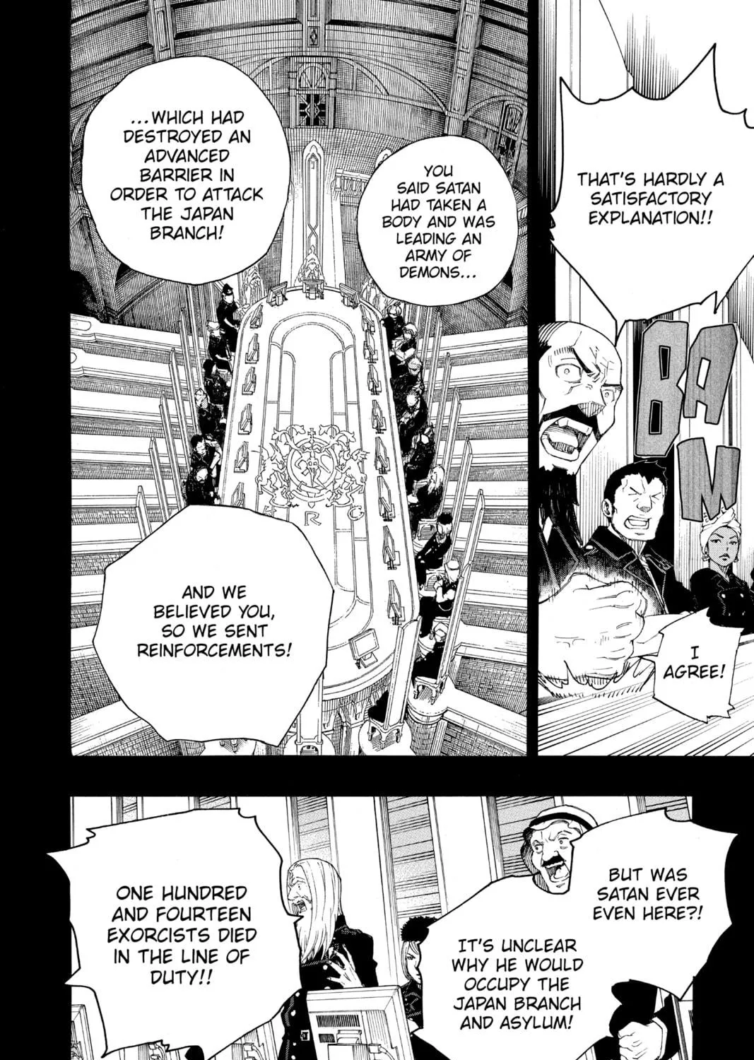 Read Blue Exorcist chapter 108 image 38 on Lezhin